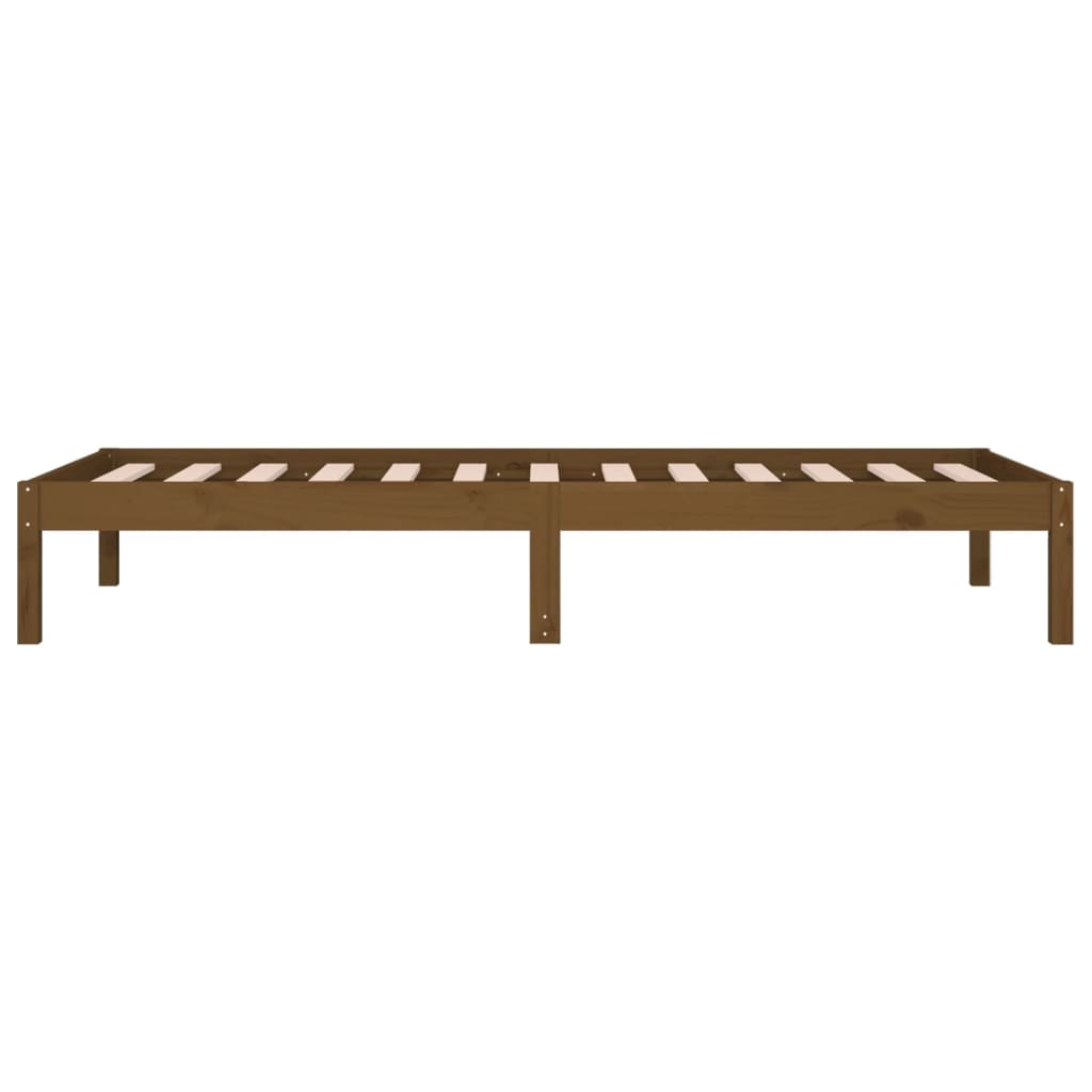 Slaapbank 90x200 cm massief grenenhout honingbruin Bedden & bedframes | Creëer jouw Trendy Thuis | Gratis bezorgd & Retour | Trendy.nl