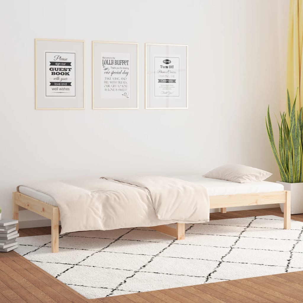 Slaapbank 90x190 cm massief grenenhout Bedden & bedframes | Creëer jouw Trendy Thuis | Gratis bezorgd & Retour | Trendy.nl