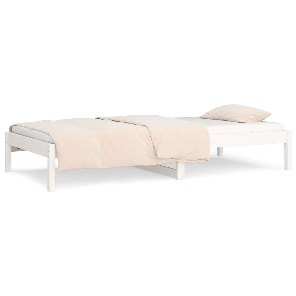 Slaapbank 90x190 cm massief grenenhout wit Bedden & bedframes | Creëer jouw Trendy Thuis | Gratis bezorgd & Retour | Trendy.nl