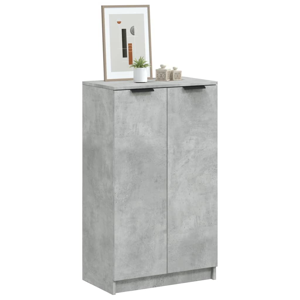 Schoenenkast 59x35x100 cm bewerkt hout betongrijs Schoenenrekken | Creëer jouw Trendy Thuis | Gratis bezorgd & Retour | Trendy.nl