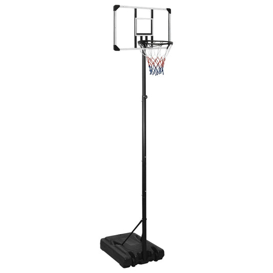 Basketbalstandaard 280-350 cm polycarbonaat transparant Basketbalstaanders | Creëer jouw Trendy Thuis | Gratis bezorgd & Retour | Trendy.nl