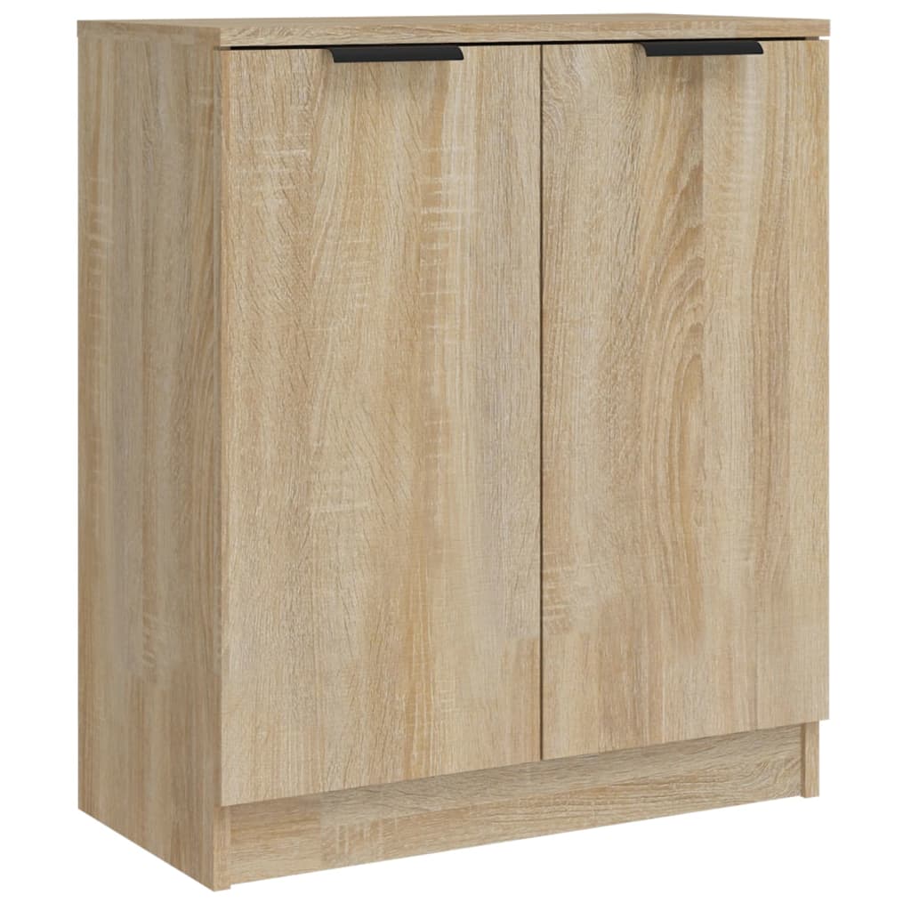 Dressoirs 2 st 60x30x70 cm bewerkt hout sonoma eikenkleurig Dressoirs & buffetkasten | Creëer jouw Trendy Thuis | Gratis bezorgd & Retour | Trendy.nl