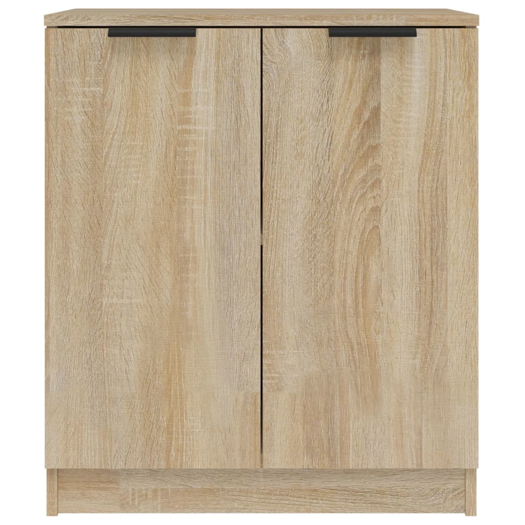 Dressoirs 2 st 60x30x70 cm bewerkt hout sonoma eikenkleurig Dressoirs & buffetkasten | Creëer jouw Trendy Thuis | Gratis bezorgd & Retour | Trendy.nl