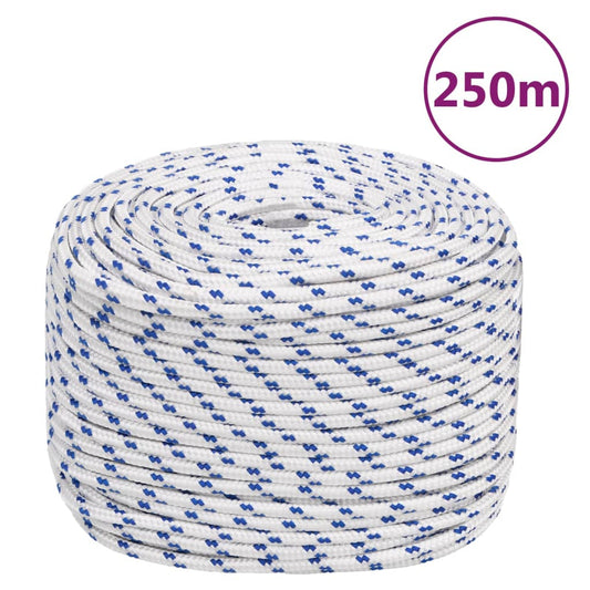 Boot touw 6 mm 250 m polypropyleen wit Touw | Creëer jouw Trendy Thuis | Gratis bezorgd & Retour | Trendy.nl