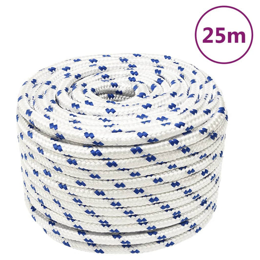 Boot touw 12 mm 25 m polypropyleen wit Touw | Creëer jouw Trendy Thuis | Gratis bezorgd & Retour | Trendy.nl