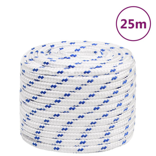 Boot touw 18 mm 25 m polypropyleen wit Touw | Creëer jouw Trendy Thuis | Gratis bezorgd & Retour | Trendy.nl