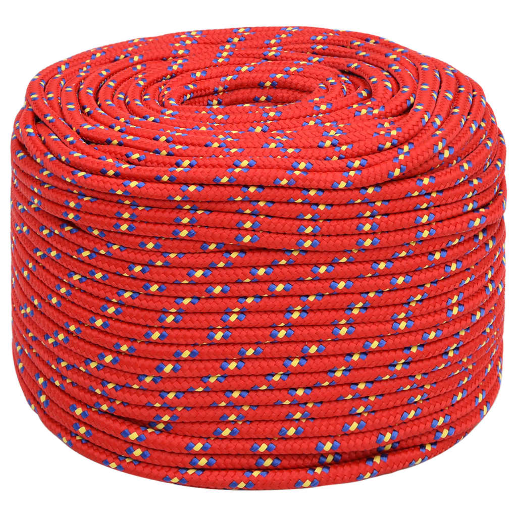 Boottouw 6 mm 50 m polypropyleen rood Touw | Creëer jouw Trendy Thuis | Gratis bezorgd & Retour | Trendy.nl