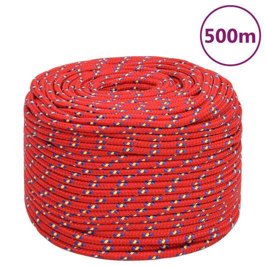 Boottouw 10 mm 500 m polypropyleen rood Touw | Creëer jouw Trendy Thuis | Gratis bezorgd & Retour | Trendy.nl