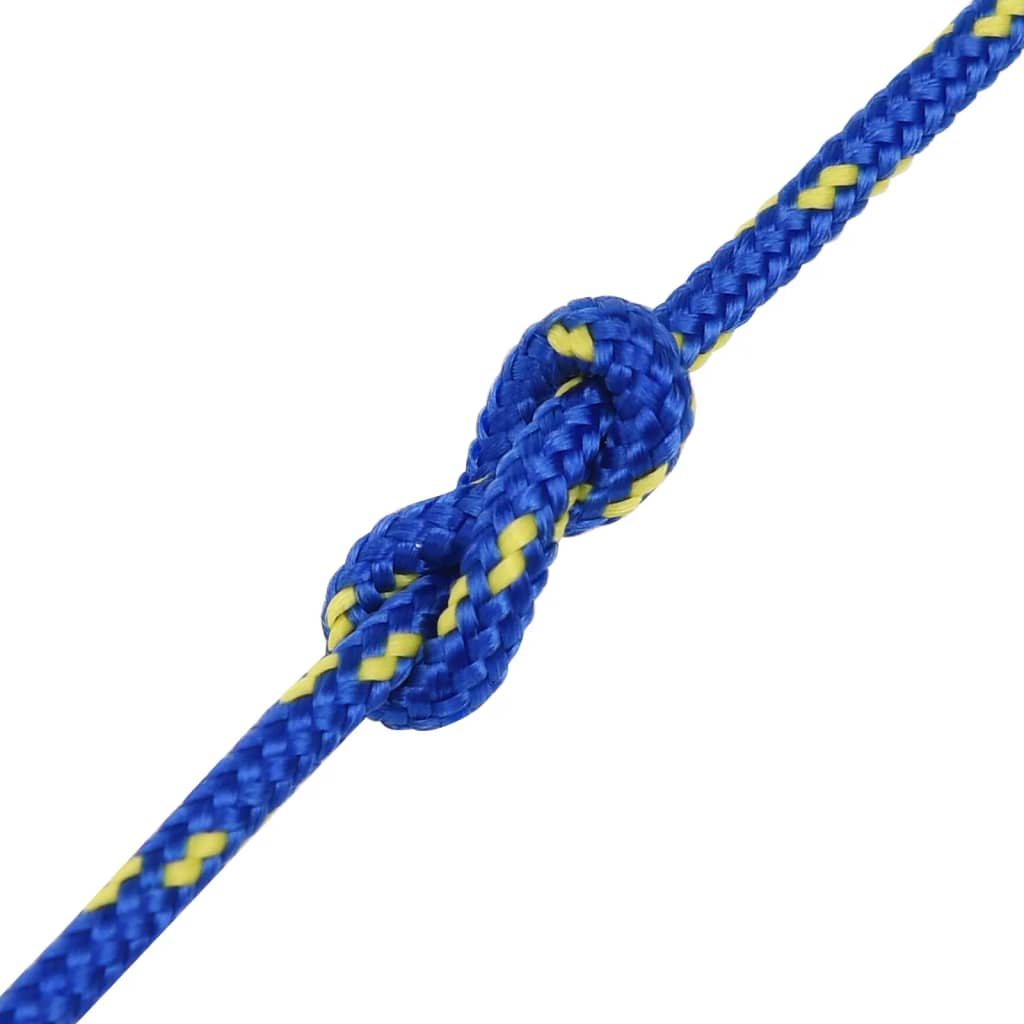 Boottouw 5 mm 250 m polypropyleen blauw Touw | Creëer jouw Trendy Thuis | Gratis bezorgd & Retour | Trendy.nl