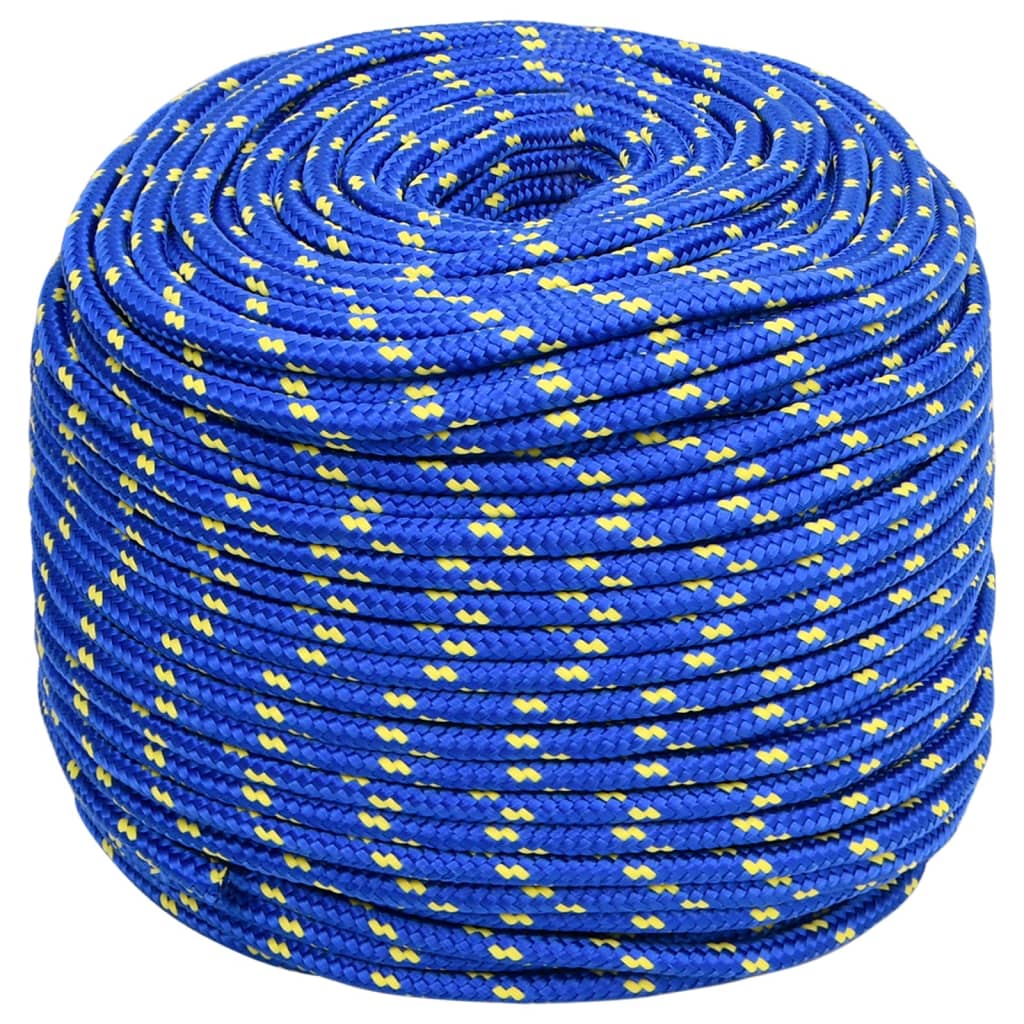 Boot touw 6 mm 50 m polypropyleen blauw Touw | Creëer jouw Trendy Thuis | Gratis bezorgd & Retour | Trendy.nl