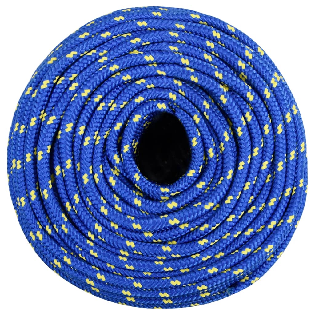 Boottouw 8 mm 50 m polypropyleen blauw Touw | Creëer jouw Trendy Thuis | Gratis bezorgd & Retour | Trendy.nl