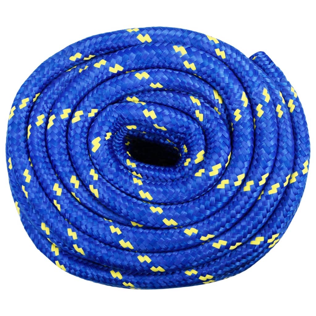 Boottouw 20 mm 50 m polypropeen blauw