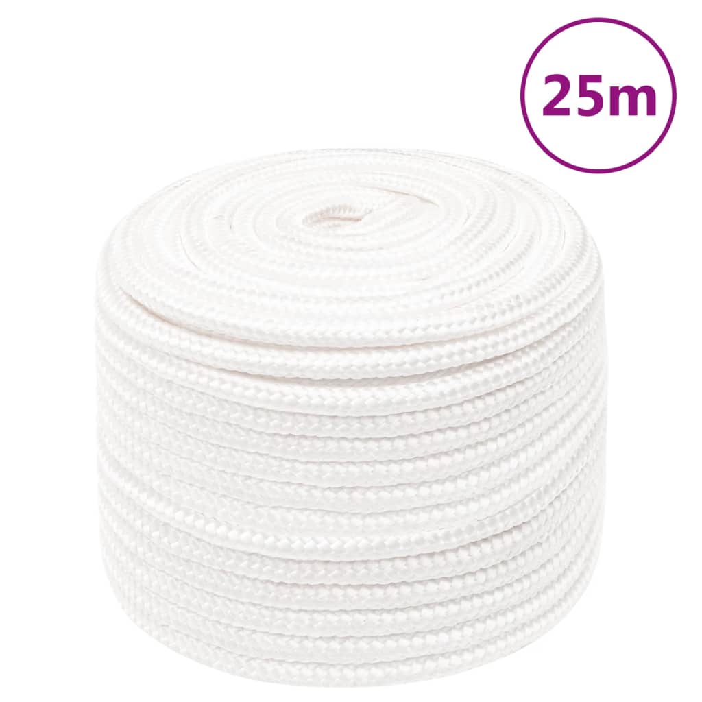 Boottouw 12 mm 25 m polypropyleen volwit Touw | Creëer jouw Trendy Thuis | Gratis bezorgd & Retour | Trendy.nl