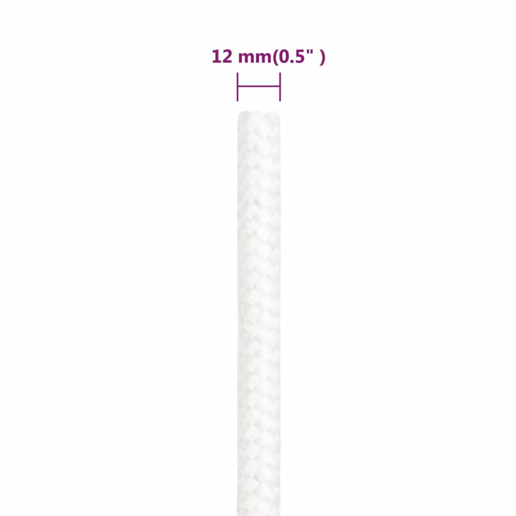 Boottouw 12 mm 25 m polypropyleen volwit Touw | Creëer jouw Trendy Thuis | Gratis bezorgd & Retour | Trendy.nl