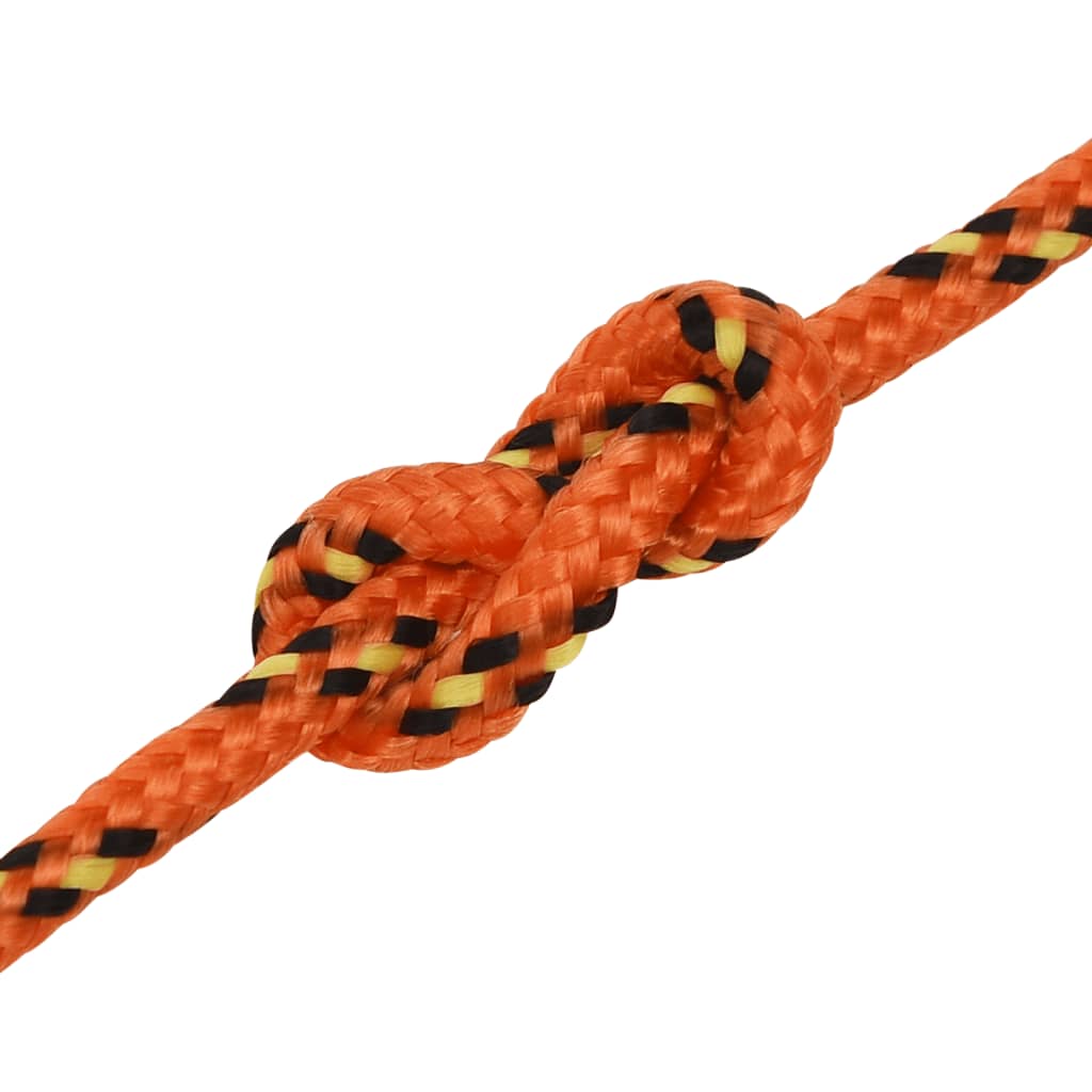 Boottouw 4 mm 250 m polypropyleen oranje Touw | Creëer jouw Trendy Thuis | Gratis bezorgd & Retour | Trendy.nl