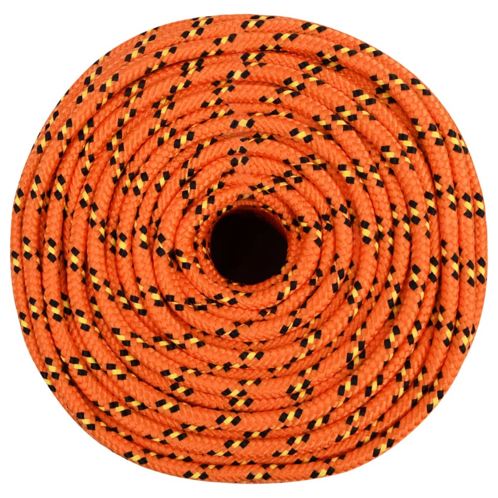 Boottouw 6 mm 100 m polypropyleen oranje Touw | Creëer jouw Trendy Thuis | Gratis bezorgd & Retour | Trendy.nl