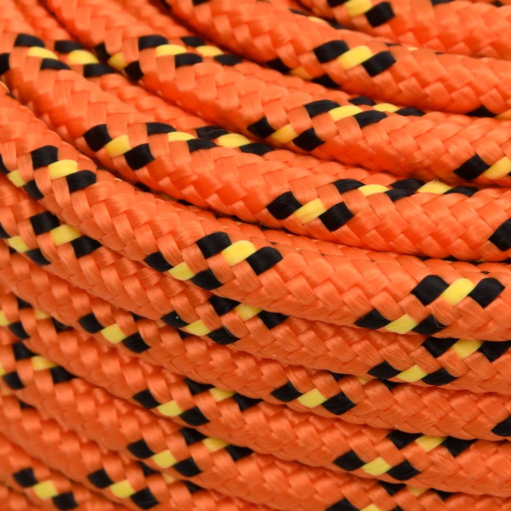 Boottouw 6 mm 100 m polypropyleen oranje Touw | Creëer jouw Trendy Thuis | Gratis bezorgd & Retour | Trendy.nl