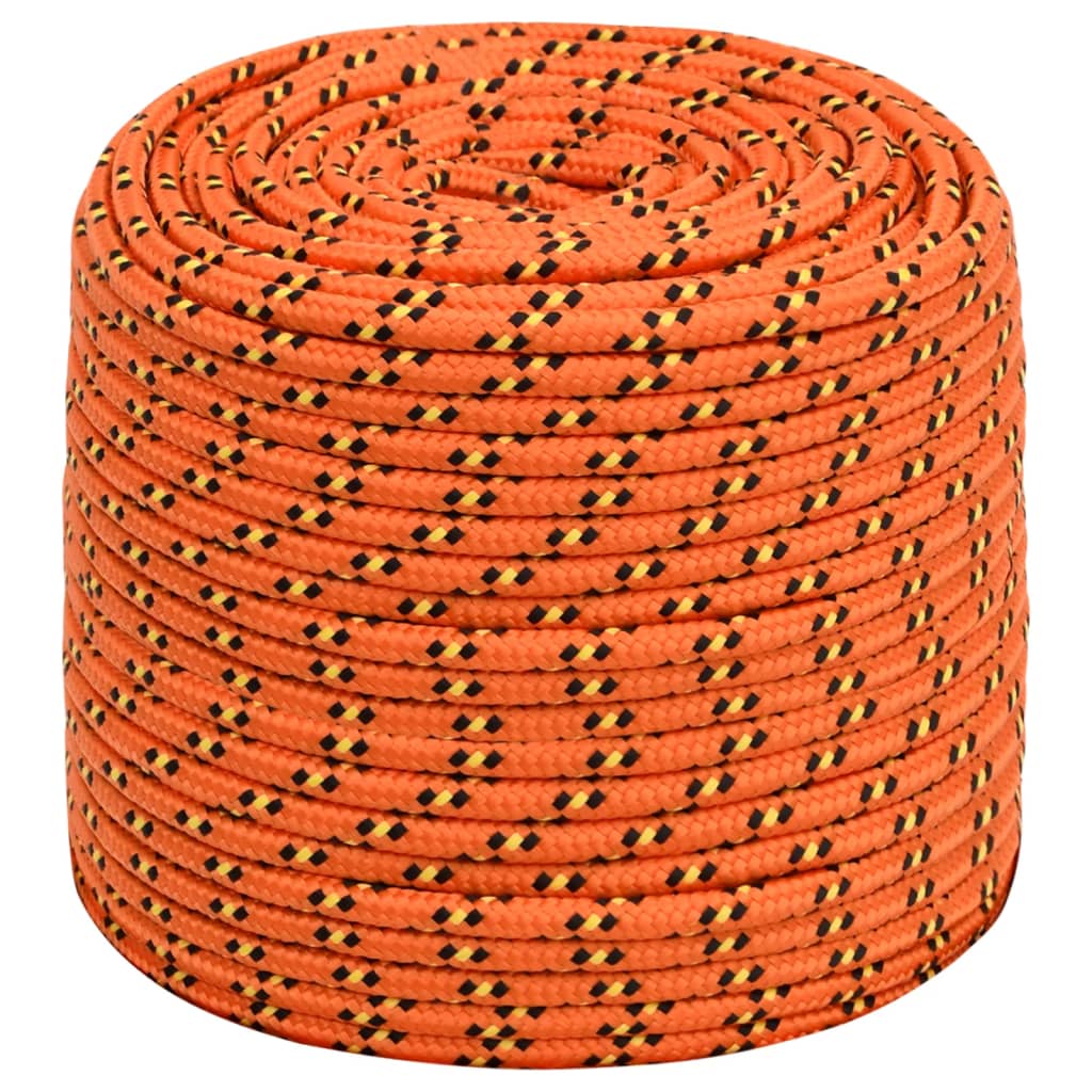 Boottouw 6 mm 250 m polypropyleen oranje Touw | Creëer jouw Trendy Thuis | Gratis bezorgd & Retour | Trendy.nl