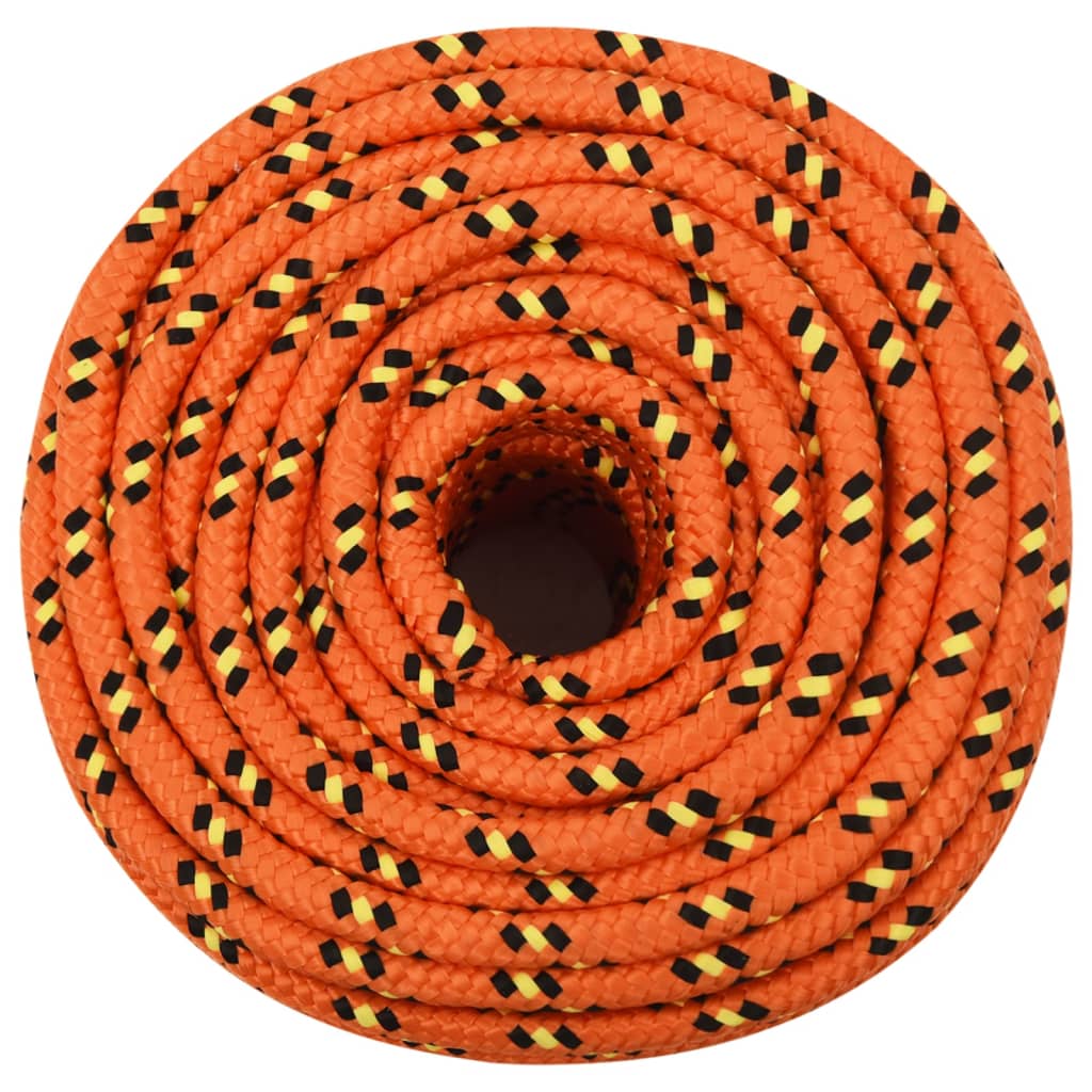 Boottouw 12 mm 100 m polypropyleen oranje Touw | Creëer jouw Trendy Thuis | Gratis bezorgd & Retour | Trendy.nl