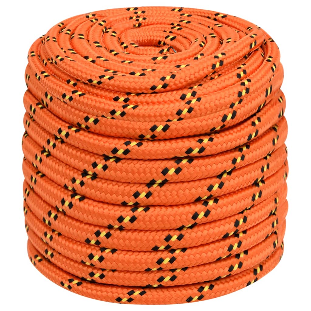 Boottouw 16 mm 100 m polypropyleen oranje Touw | Creëer jouw Trendy Thuis | Gratis bezorgd & Retour | Trendy.nl