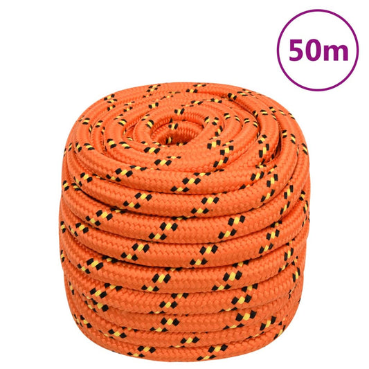 Boot touw 20 mm 50 m polypropyleen oranje Touw | Creëer jouw Trendy Thuis | Gratis bezorgd & Retour | Trendy.nl