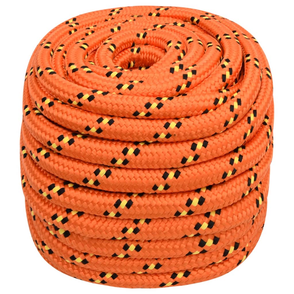 Boot touw 20 mm 50 m polypropyleen oranje Touw | Creëer jouw Trendy Thuis | Gratis bezorgd & Retour | Trendy.nl