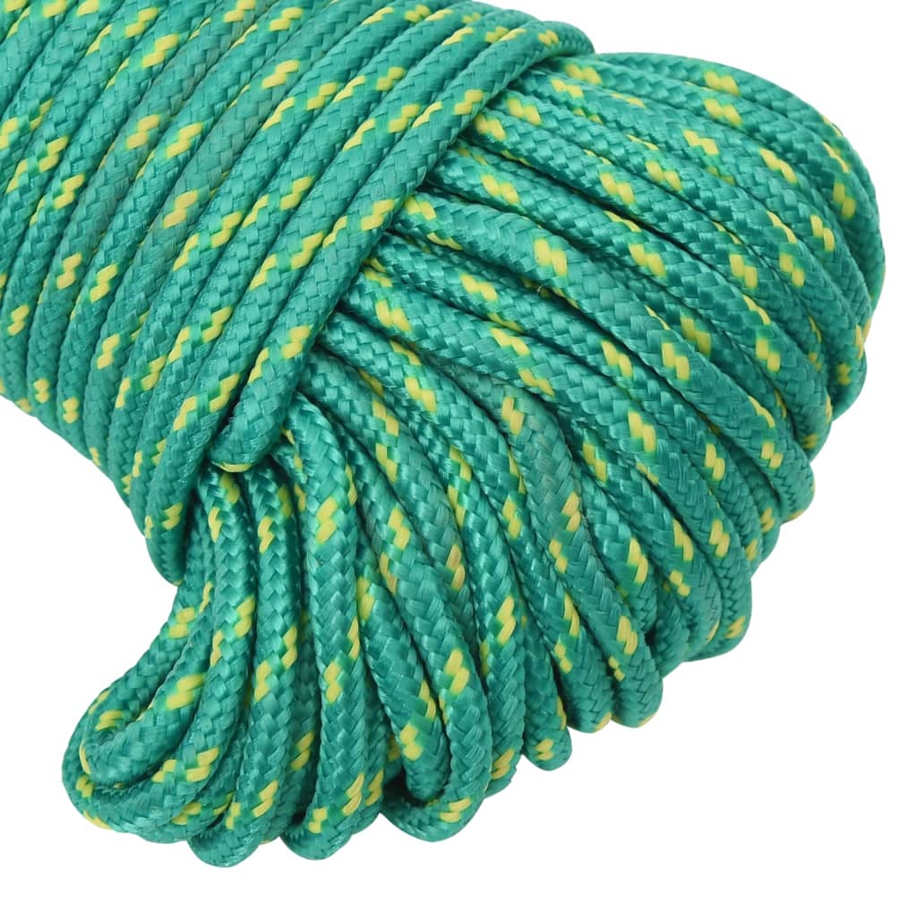 Boottouw 3 mm 250 m polypropyleen groen Touw | Creëer jouw Trendy Thuis | Gratis bezorgd & Retour | Trendy.nl