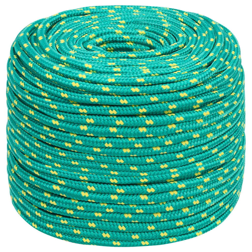 Boottouw 6 mm 25 m polypropyleen groen Touw | Creëer jouw Trendy Thuis | Gratis bezorgd & Retour | Trendy.nl