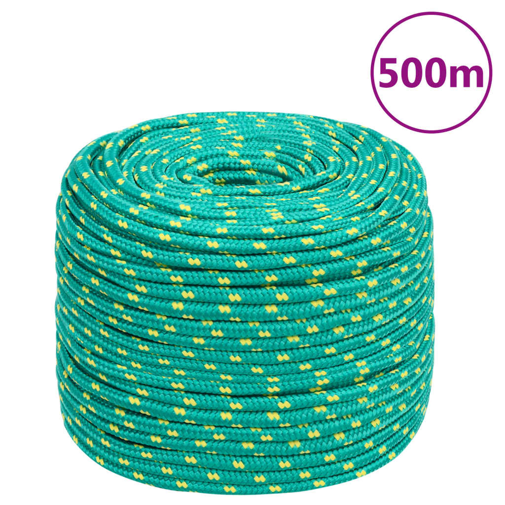 Boottouw 6 mm 500 m polypropyleen groen Touw | Creëer jouw Trendy Thuis | Gratis bezorgd & Retour | Trendy.nl