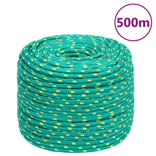 Boottouw 8 mm 500 m polypropyleen groen Touw | Creëer jouw Trendy Thuis | Gratis bezorgd & Retour | Trendy.nl