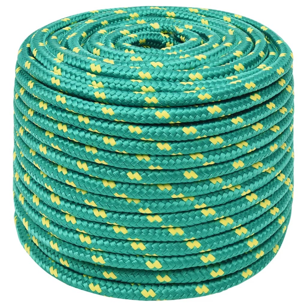 Boottouw 12 mm 250 m polypropyleen groen Touw | Creëer jouw Trendy Thuis | Gratis bezorgd & Retour | Trendy.nl