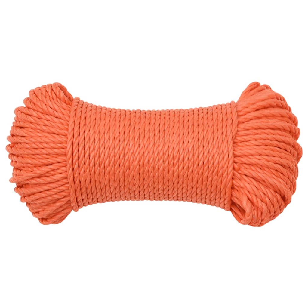 Werktouw 3 mm 500 m polypropeen oranje Touw | Creëer jouw Trendy Thuis | Gratis bezorgd & Retour | Trendy.nl