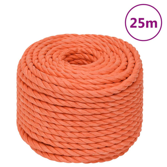 Werktouw 10 mm 25 m polypropeen oranje Touw | Creëer jouw Trendy Thuis | Gratis bezorgd & Retour | Trendy.nl