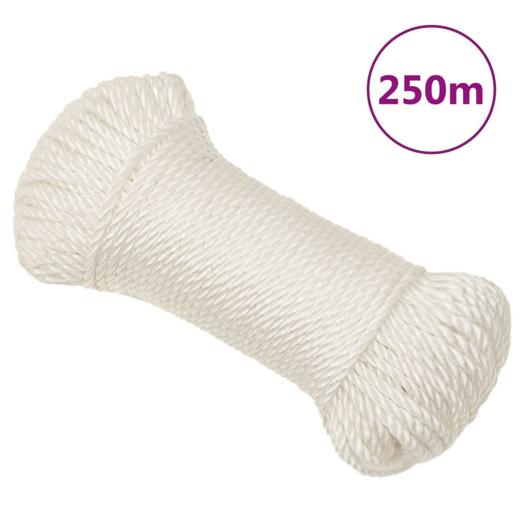 Werktouw 6 mm 250 m polypropeen wit Touw | Creëer jouw Trendy Thuis | Gratis bezorgd & Retour | Trendy.nl