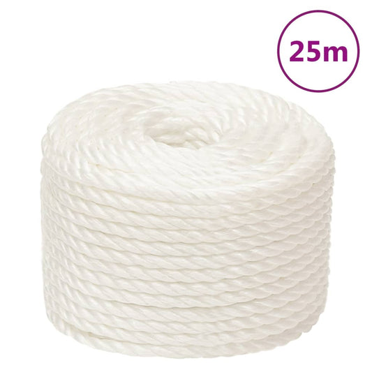 Werktouw 10 mm 25 m polypropeen wit Touw | Creëer jouw Trendy Thuis | Gratis bezorgd & Retour | Trendy.nl