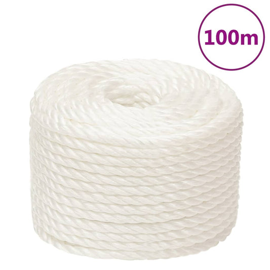 Werktouw 20 mm 100 m polypropeen wit Touw | Creëer jouw Trendy Thuis | Gratis bezorgd & Retour | Trendy.nl