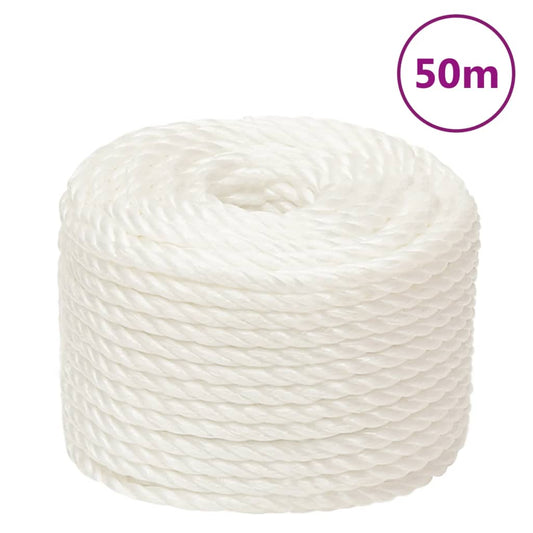 Werktouw 24 mm 50 m polypropeen wit Touw | Creëer jouw Trendy Thuis | Gratis bezorgd & Retour | Trendy.nl