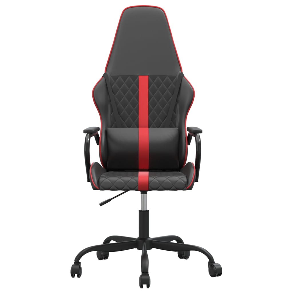 Massage gamestoel kunstleer zwart en rood Gamestoelen | Creëer jouw Trendy Thuis | Gratis bezorgd & Retour | Trendy.nl