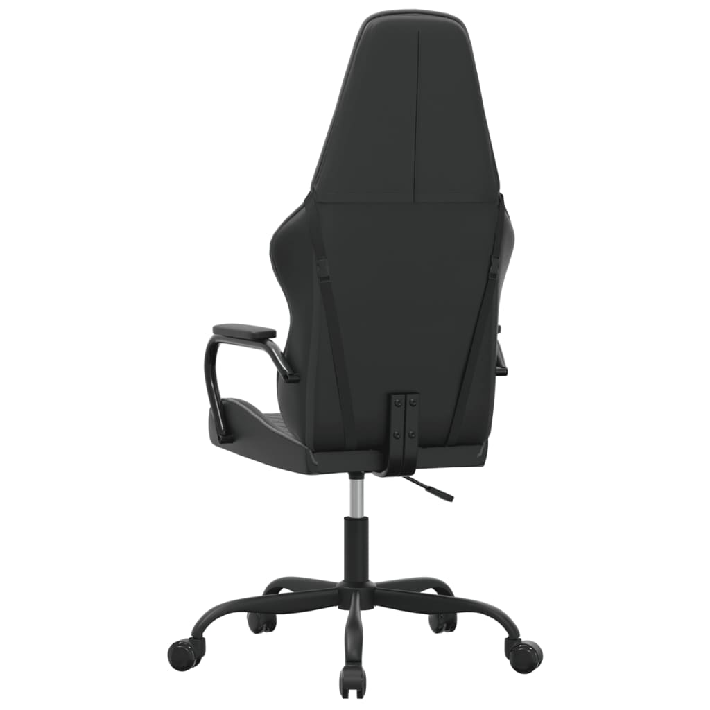 Massage gamestoel kunstleer zwart en grijs Gamestoelen | Creëer jouw Trendy Thuis | Gratis bezorgd & Retour | Trendy.nl