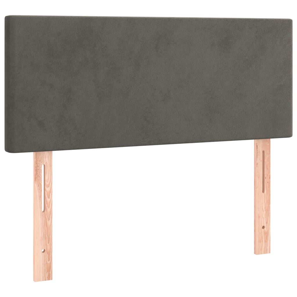 Hoofdbord 80x5x78/88 cm fluweel donkergrijs Hoofdborden en voetborden | Creëer jouw Trendy Thuis | Gratis bezorgd & Retour | Trendy.nl