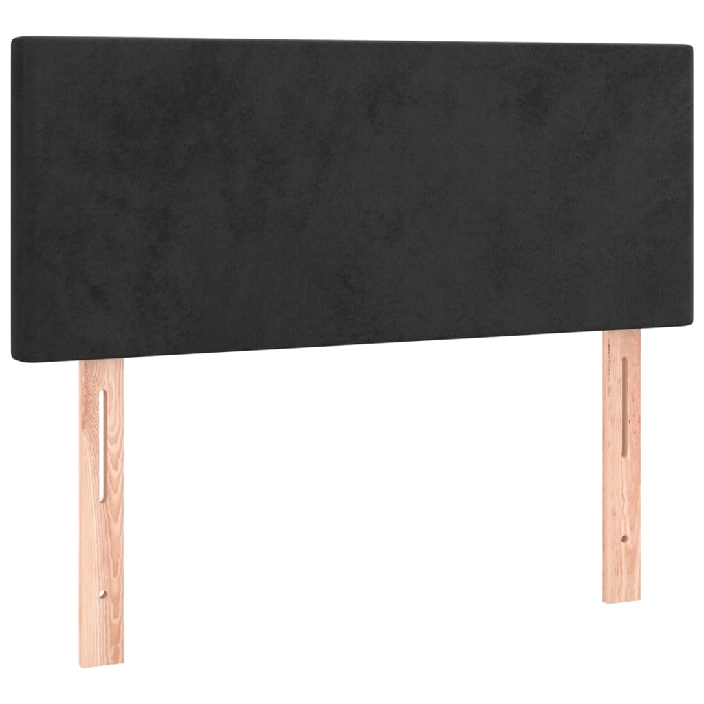 Hoofdbord 80x5x78/88 cm fluweel zwart Hoofdborden en voetborden | Creëer jouw Trendy Thuis | Gratis bezorgd & Retour | Trendy.nl