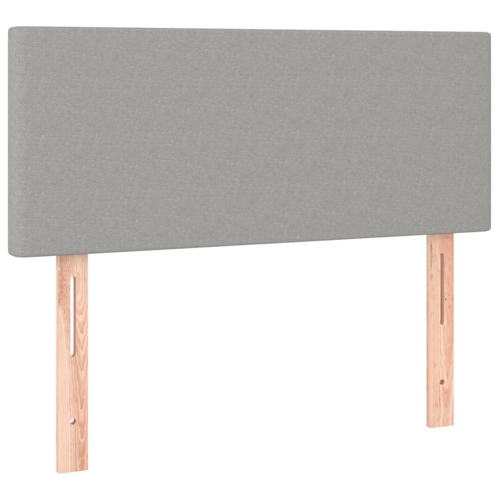 Hoofdbord 90x5x78/88 cm stof lichtgrijs Hoofdborden en voetborden | Creëer jouw Trendy Thuis | Gratis bezorgd & Retour | Trendy.nl