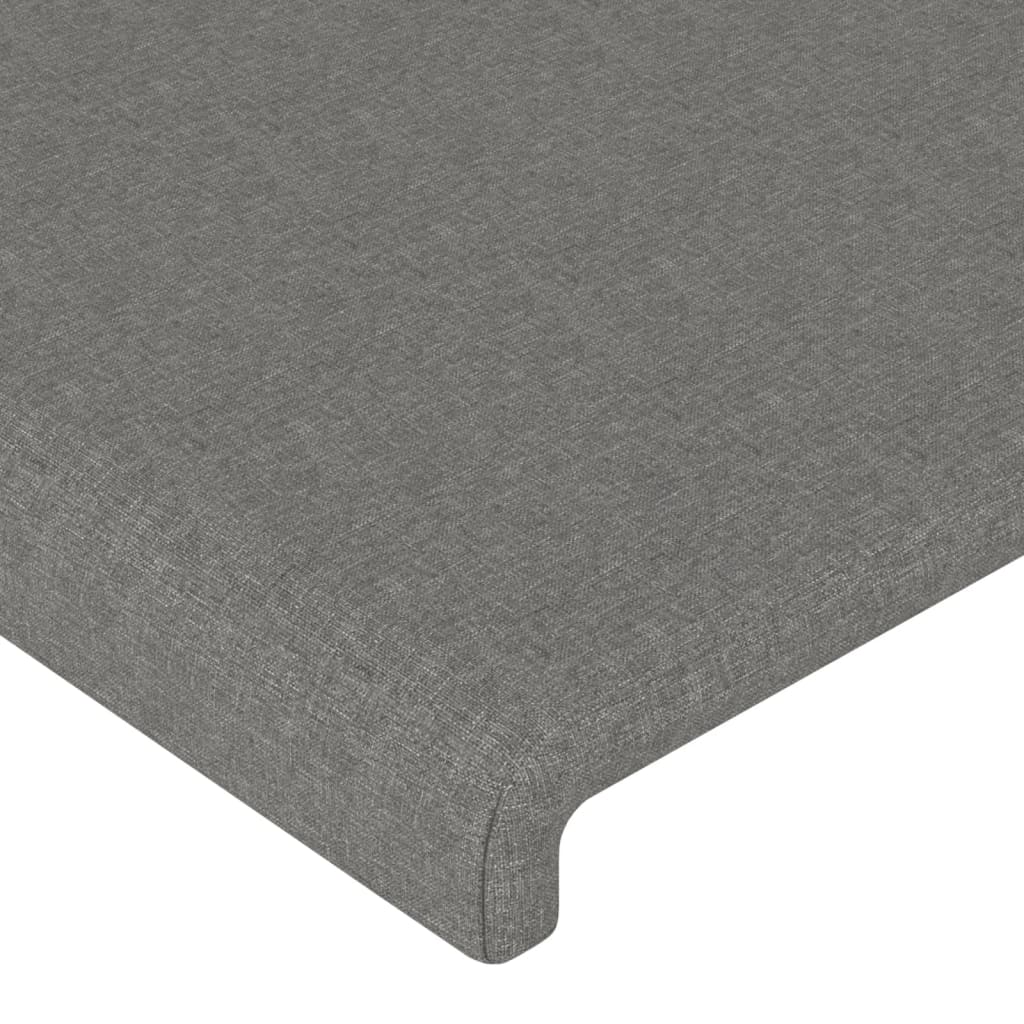 Hoofdbord 90x5x78/88 cm stof donkergrijs Hoofdborden en voetborden | Creëer jouw Trendy Thuis | Gratis bezorgd & Retour | Trendy.nl