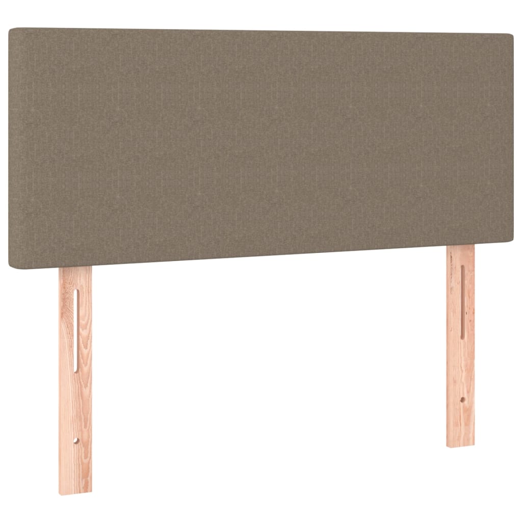 Hoofdbord 100x5x78/88 cm stof taupe Hoofdborden en voetborden | Creëer jouw Trendy Thuis | Gratis bezorgd & Retour | Trendy.nl