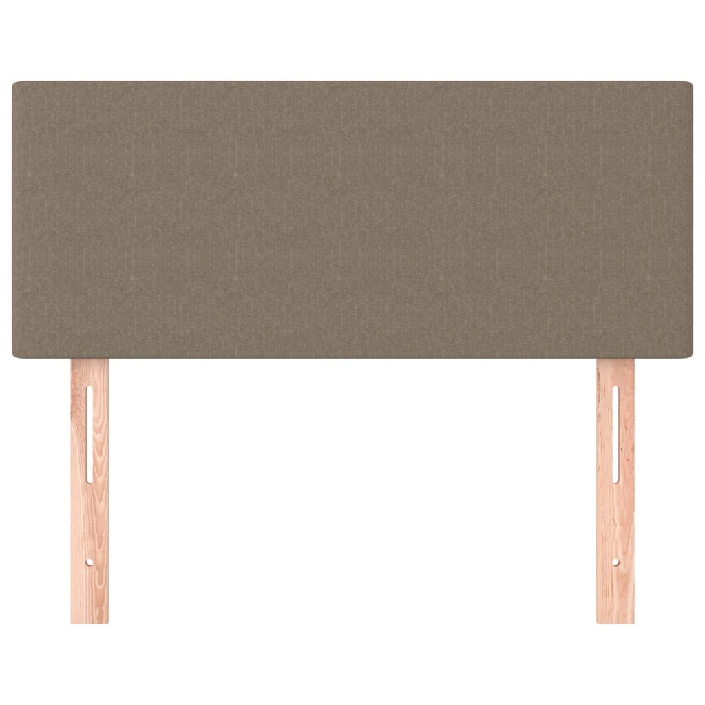 Hoofdbord 100x5x78/88 cm stof taupe Hoofdborden en voetborden | Creëer jouw Trendy Thuis | Gratis bezorgd & Retour | Trendy.nl