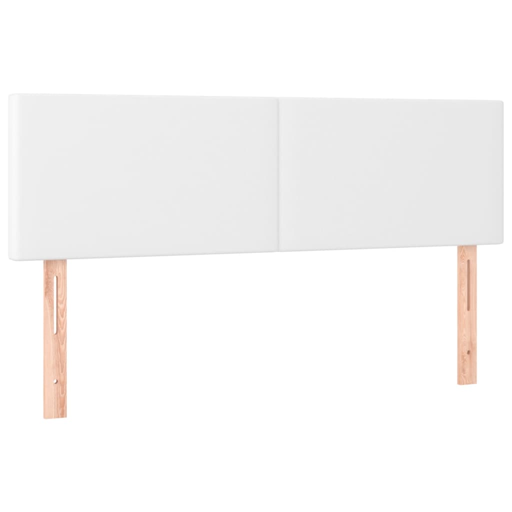 Hoofdborden 2 st 72x5x78/88 cm kunstleer wit Hoofdborden en voetborden | Creëer jouw Trendy Thuis | Gratis bezorgd & Retour | Trendy.nl