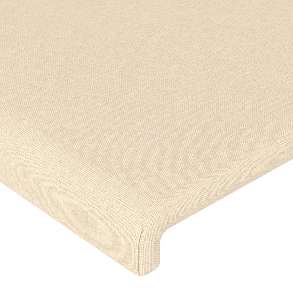 Hoofdborden 2 st 80x5x78/88 cm stof crèmekleurig Hoofdborden en voetborden | Creëer jouw Trendy Thuis | Gratis bezorgd & Retour | Trendy.nl