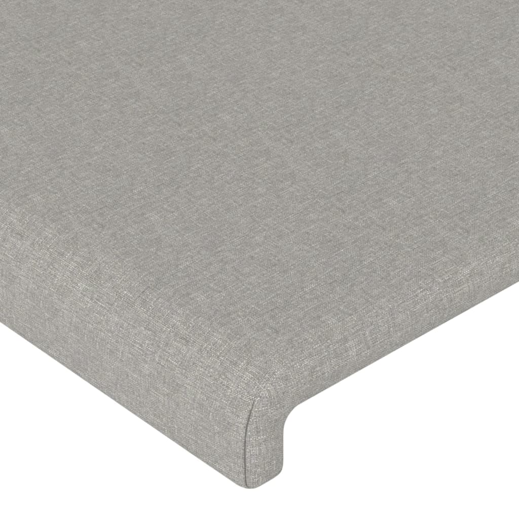 Hoofdborden 2 st 90x5x78/88 cm stof lichtgrijs Hoofdborden en voetborden | Creëer jouw Trendy Thuis | Gratis bezorgd & Retour | Trendy.nl