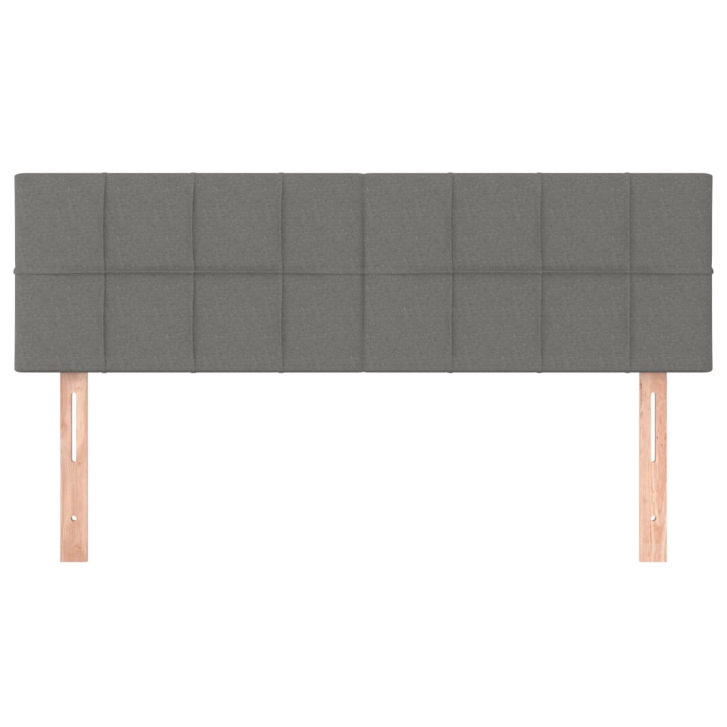 Hoofdborden 2 st 72x5x78/88 cm stof donkergrijs Hoofdborden en voetborden | Creëer jouw Trendy Thuis | Gratis bezorgd & Retour | Trendy.nl