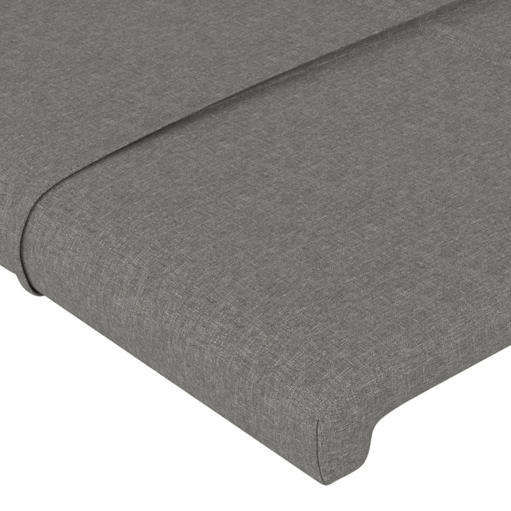 Hoofdborden 2 st 72x5x78/88 cm stof donkergrijs Hoofdborden en voetborden | Creëer jouw Trendy Thuis | Gratis bezorgd & Retour | Trendy.nl